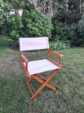Directors chair wooden for sale  PENZANCE