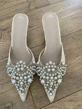 Bnwt embellished cream for sale  SOMERTON