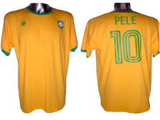 Camisa de futebol Brasil Pelé Ronaldo Zico P M L XXL Nova Jersey futebol algodão retrô comprar usado  Enviando para Brazil