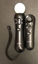Lote de 2 controles de movimento e navegação Sony PS3 PS4 CECH-ZCM1U e ZCS1U comprar usado  Enviando para Brazil