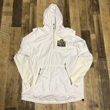 Usado, Jaqueta Nike Super Bowl 50 Vapor Fly Rush branca 1/4 zíper vestuário de equipe GG comprar usado  Enviando para Brazil