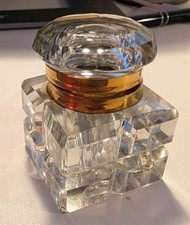 Vintage crystal glass for sale  HALIFAX