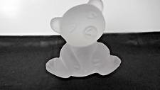 Ourson verre cristal d'occasion  Vif