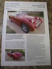 1959 austin healey for sale  BRISTOL