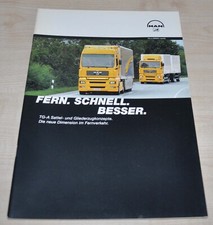 MAN TGA Truck Brochure Broszura PL na sprzedaż  PL