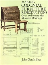 Making Colonial Furniture Reproductions: Over 100 Projects With Measured Dra... comprar usado  Enviando para Brazil