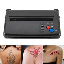 Impressora estêncil de tatuagem de transferência térmica sem fio preta premium compatível com papéis A4, usado comprar usado  Enviando para Brazil