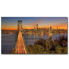 Bay bridge evening for sale  Escondido