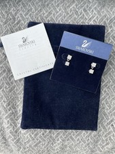 Swarovski drop earrings for sale  AUCHTERARDER