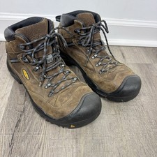 Bota de trabalho Keen Braddock média masculina tamanho 12EE biqueira de aço utilitária impermeável larga, usado comprar usado  Enviando para Brazil