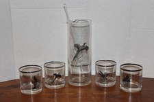 6 peças misturador de coquetel Game Bird Whiskey Rocks, 1 jarro, 4 copos, 1 bastão de agitação comprar usado 6 peças misturador de coquetel Game Bird Whiskey Rocks, 1 jarro, 4 copos, 1 bastão de agitação comprar usado  Enviando para Brazil