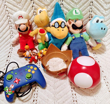Usado, Lote Super Mario de Pelúcia Princesa Coroa de Pêssego Power Up Light Up Controle de Cogumelo comprar usado  Enviando para Brazil