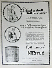 Publicité presse 1927 d'occasion  Compiègne