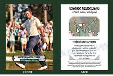 Cartão de golfe 2021 Hideki Matsuyama Masters edição de arte comemorativa e originais comprar usado  Enviando para Brazil