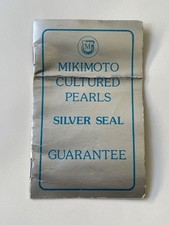 Mikimoto cultured pearls for sale  HAMPTON