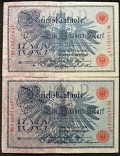 Deutsches kaiserreich 100 gebraucht kaufen  Dietenhofen