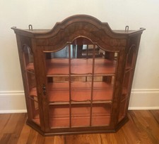 Vintage burlwood curio for sale  Baton Rouge