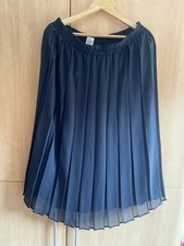Black pleated elasticated for sale  GLASGOW