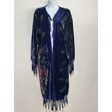 Cardigã de veludo roxo com miçangas pavão espanador M boho hippie bruxa caprichoso  comprar usado Cardigã de veludo roxo com miçangas pavão espanador M boho hippie bruxa caprichoso  comprar usado  Enviando para Brazil