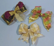 Barrette Tartan Xadrez Design Fita Cabelo Laço Clipes Cor Dourada Acessório elegante comprar usado  Enviando para Brazil