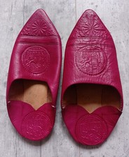 Babouches marocaines roses d'occasion  Beaumont-de-Lomagne