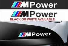 Bmw power stickers for sale  LEICESTER