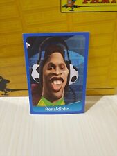 Figurina ronaldinho footballfa usato  Ercolano