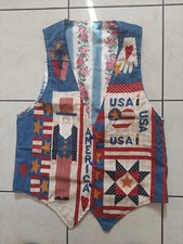 Vtg vest patriotic for sale  Lehigh Acres