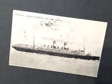 Cartolina della nave usato  Roma