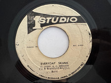 Reggae 45 - I'm & Brentford Rhythm Band "Everyday Skank" Studio 1 VG++ HEAR comprar usado  Enviando para Brazil