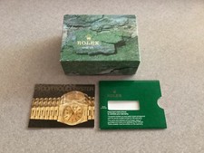 Rolex Oyster caja y manual del propietario/guía de cuidado segunda mano  Embacar hacia Mexico