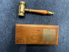 Vintage gavel block for sale  ST. ALBANS