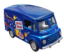 Kintoy Pull Back Die-Cast Metal Food Truck Van Café Donuts & Cob Corn comprar usado  Enviando para Brazil