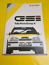Ersatzteilkatalog Opel Kadett E GSi Gruppe A Ersatzteile Liste Rennsport Katalog comprar usado  Enviando para Brazil