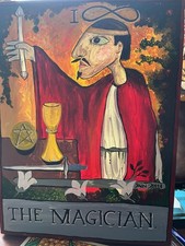Magician painting saint for sale  Alamo