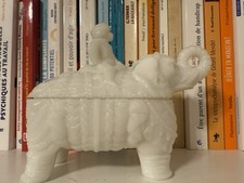 Opaline blanche verre d'occasion  Paris IV