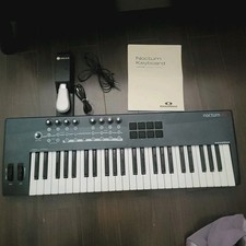 NOVOTION NOCTURN 49 TECLADO CONTROLADOR MIDI + M GEAR pedal + cabo USB comprar usado  Enviando para Brazil