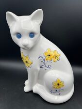 Cat figurine blue for sale  Elkton