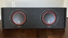 2 12" DB Drive 1000 Watts Subwoofer + Precision Power Black Ice2600.1D Amplificador comprar usado  Enviando para Brazil