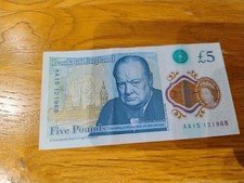 Circulated five pound for sale  UK