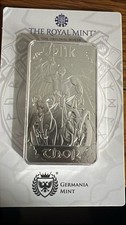 Barra de prata fina The Royal Mint X Germania Mint Norse Gods THOR 10 oz.  comprar usado  Enviando para Brazil