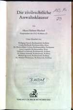 Zivilrechtliche anwaltsklausur gebraucht kaufen  Koblenz