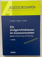 Zivilgerichtsklausur assessore gebraucht kaufen  Bad Saarow-Pieskow