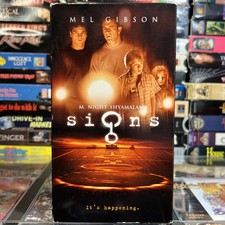 Signs 2002 vhs for sale  Elyria