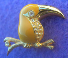 Vintage broche toucan d'occasion  Poncin