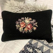 Needlepoint throw pillow for sale  San Clemente