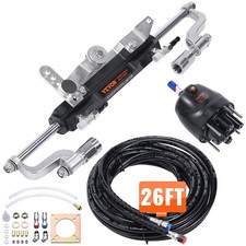 VEVOR Kit timoneria idraulica per fuoribordo marino fuoribordo barche 300HP na sprzedaż  Wysyłka do Poland