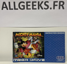 NOTICE / MANUAL - Mickey Mania Sega Mega Drive PAL en bon état comprar usado  Enviando para Brazil
