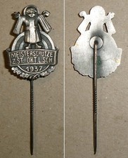 Anstecknadel meisterschütze z gebraucht kaufen  Landshut