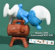 Kinder 2001 schtroumpf d'occasion  Auvers-sur-Oise